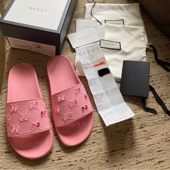 Gucci Pursuit G Slides - Picture 1 of 5